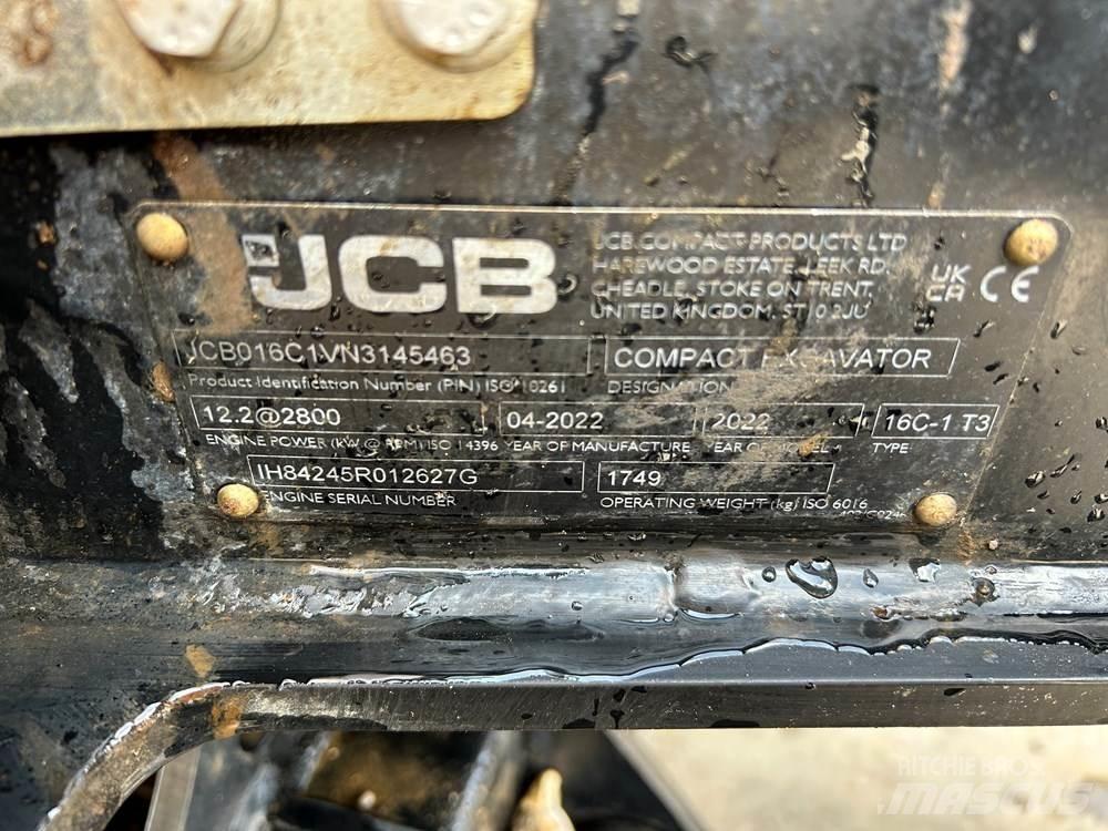 JCB 16C-1 Mini bageri < 7t