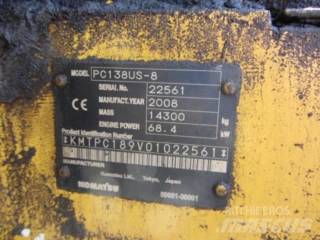 Komatsu PC 138-8 US Bageri guseničari