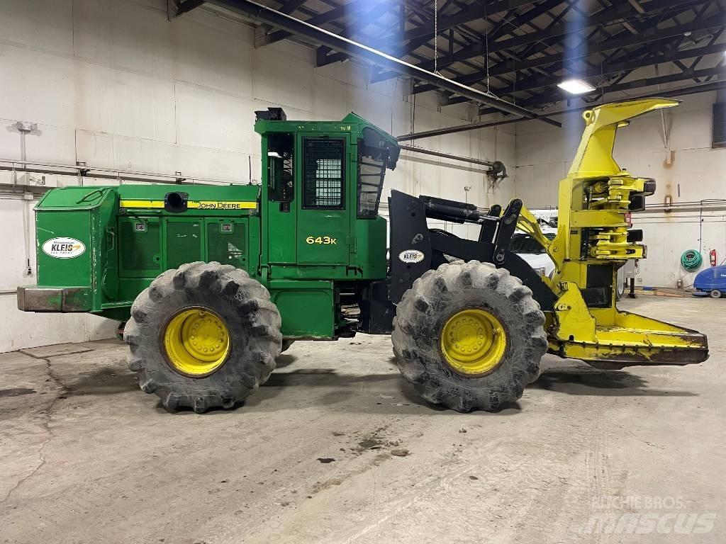 John Deere 643 K Mašine za sečenje drveća