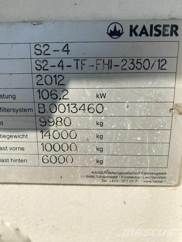 Kaiser S2-4 Midi bageri 7t – 12t