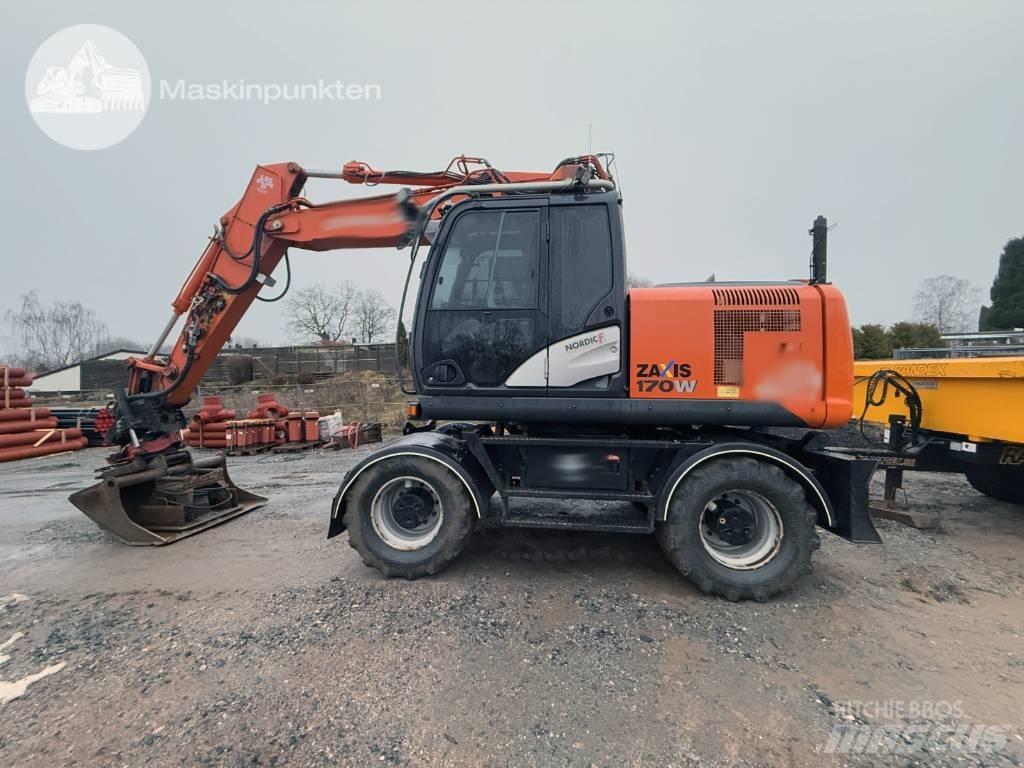 Hitachi ZX 170 W-5 B Bageri točkaši