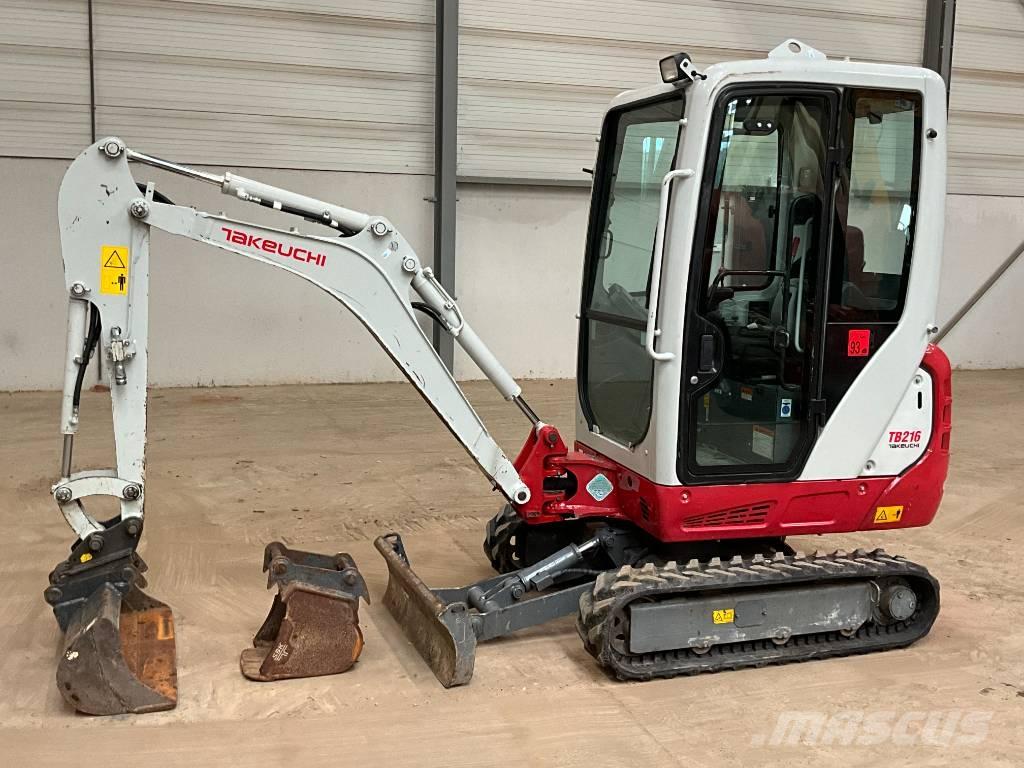 Takeuchi TB 216 Mini bageri < 7t