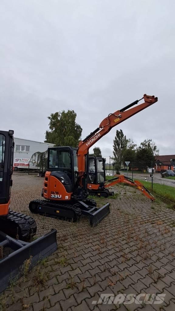 Hitachi ZX33U Bageri guseničari