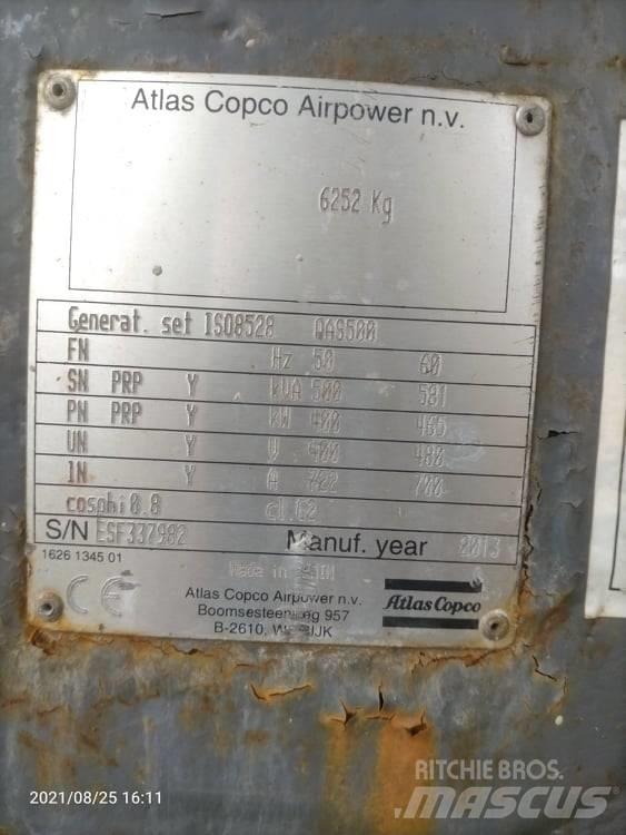 Atlas Copco QAS 500 Dizel generatori