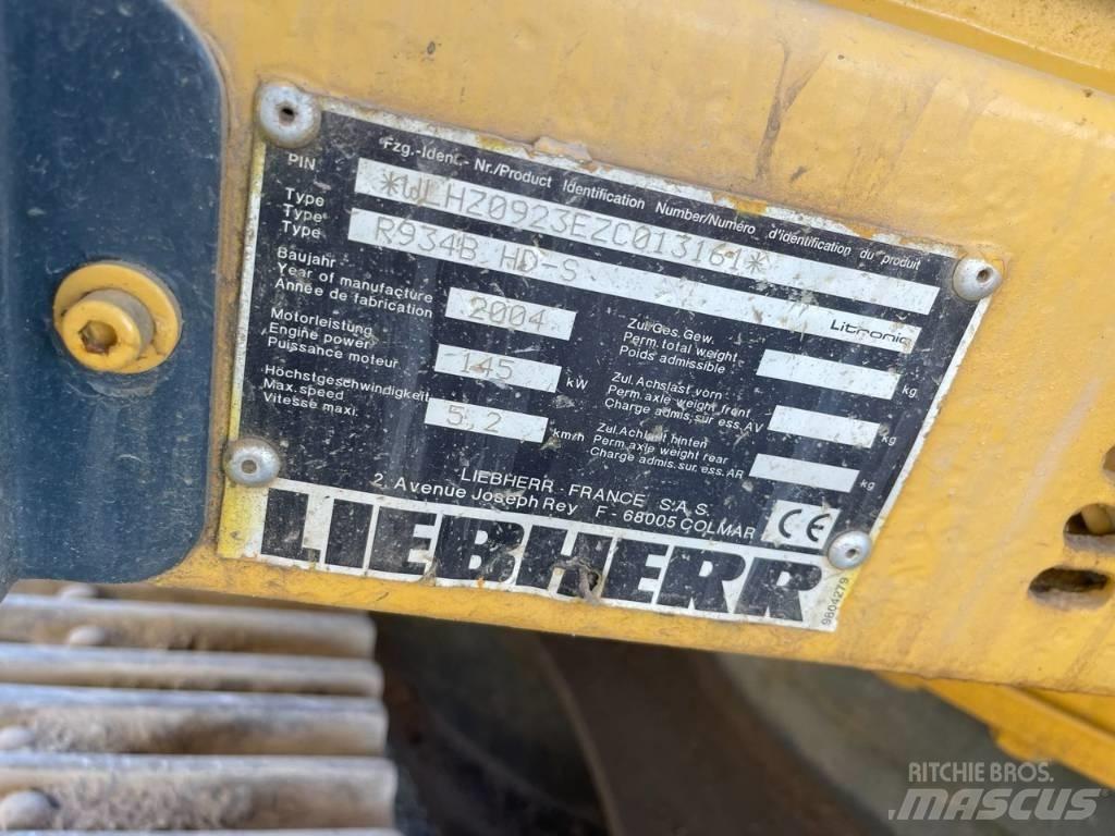 Liebherr R 934 B Bageri guseničari
