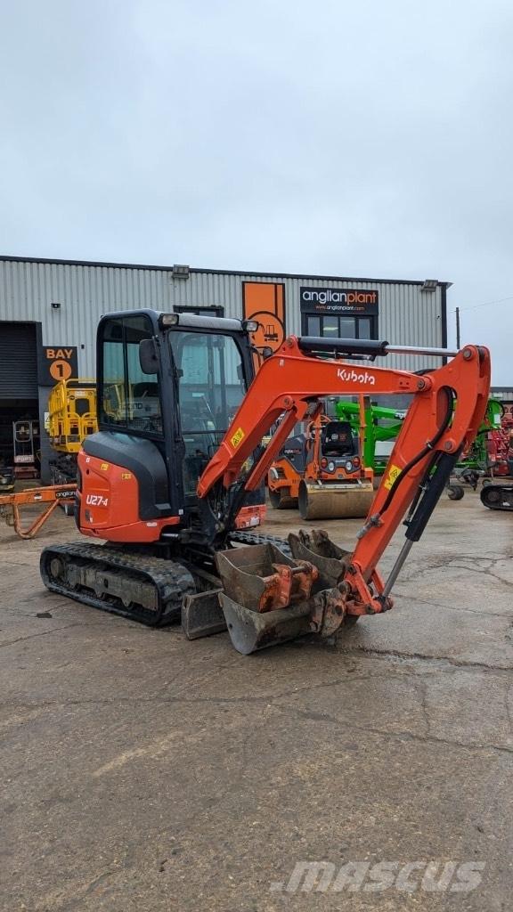 Kubota U 27-4 Mini bageri < 7t