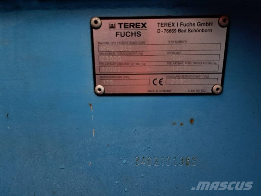 Fuchs MHL 340 D Bageri za prenos primarnih/sekundarnih sirovina