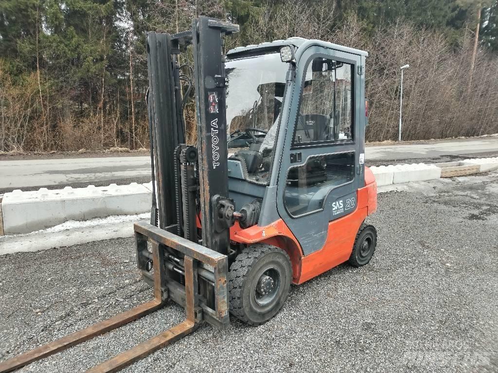 Toyota 7FGF20 Plinski viljuškari