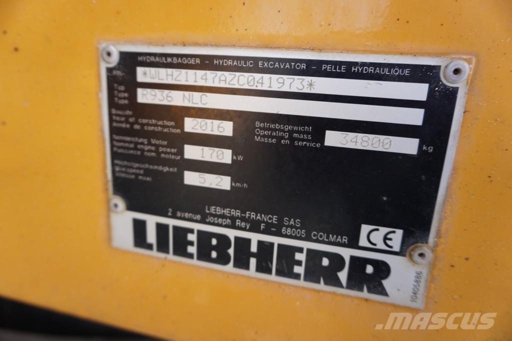 Liebherr R 936 N LC Bageri guseničari