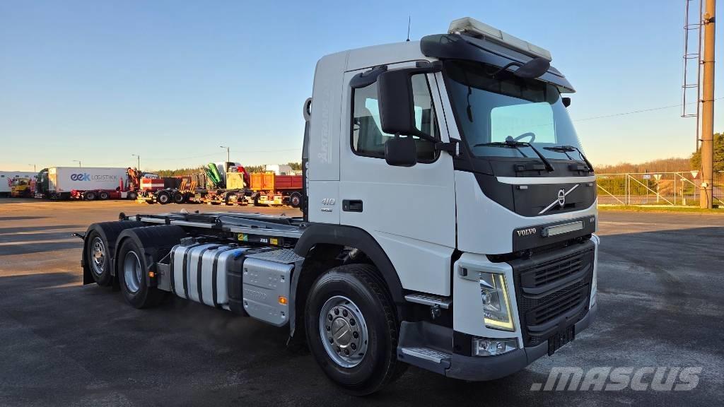 Volvo FM410 6x2*4 Rol kiper kamioni sa kukom za podizanje tereta