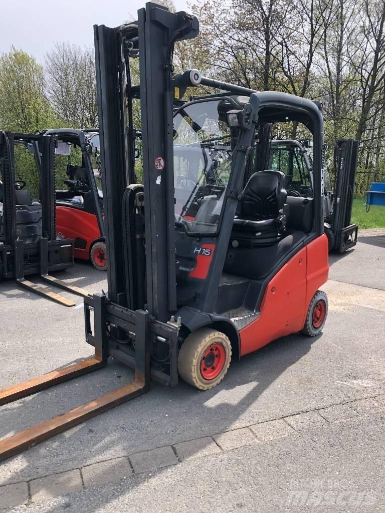 Linde H 16 T -01 Plinski viljuškari
