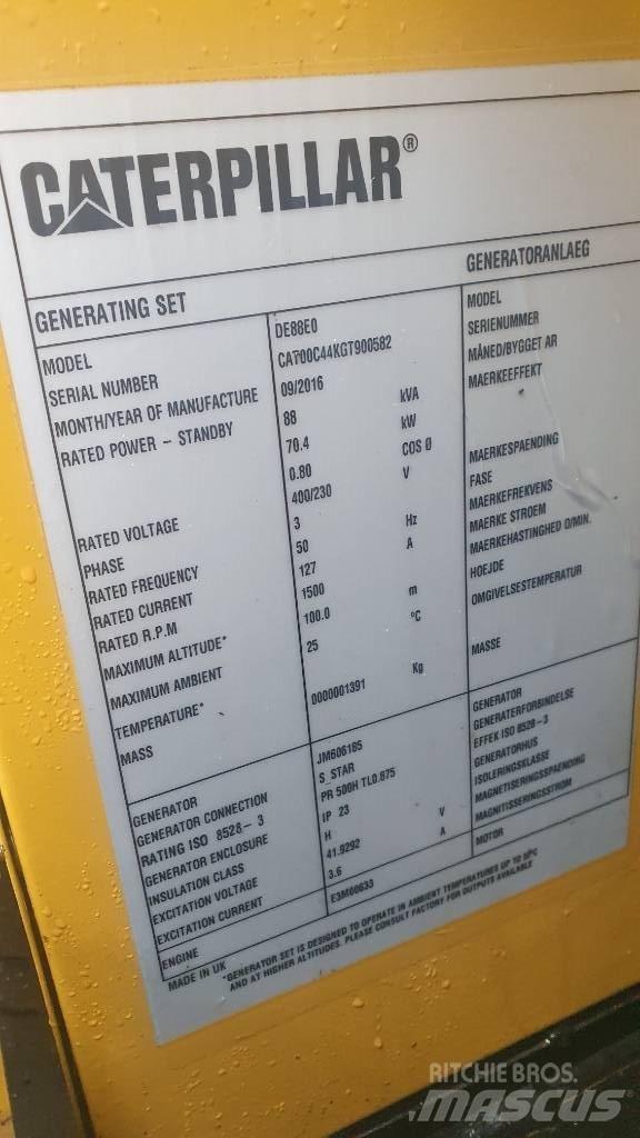 CAT DE 88 E O Dizel generatori