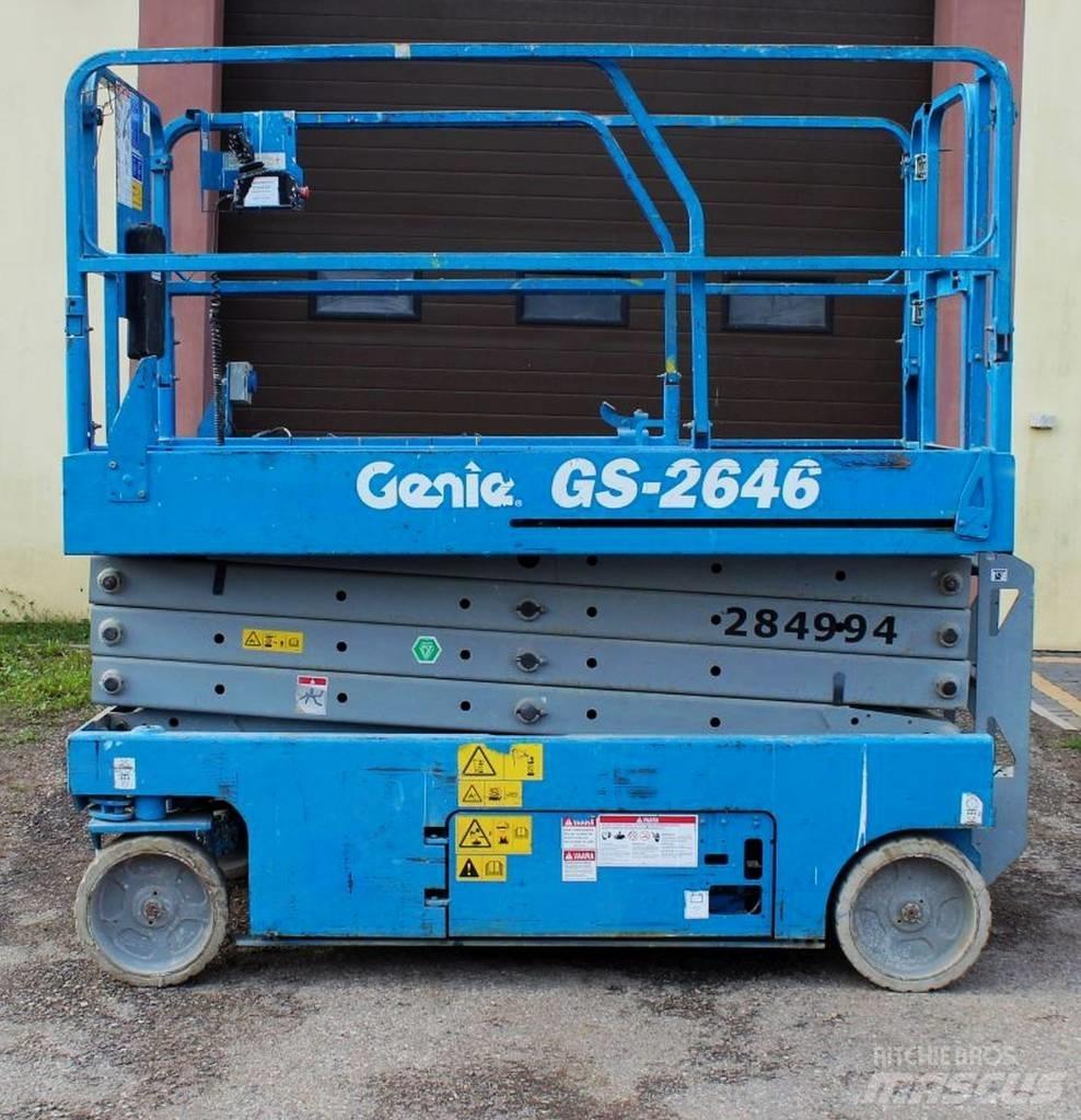 Genie GS 2646 Makazaste platforme