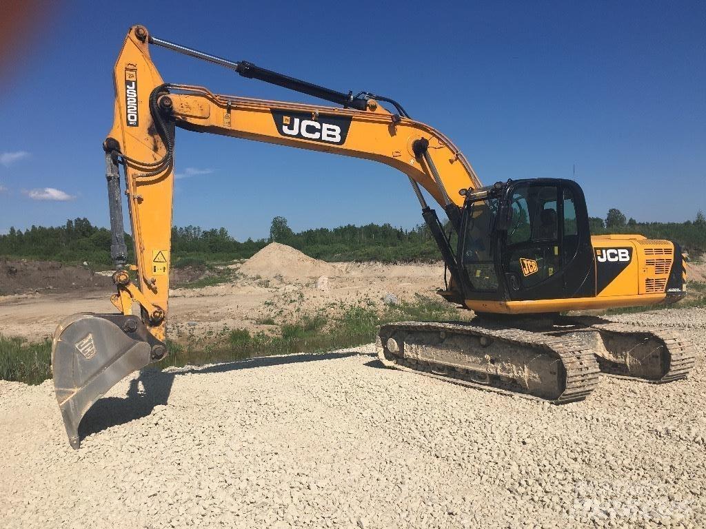 JCB JS 220 Bageri guseničari