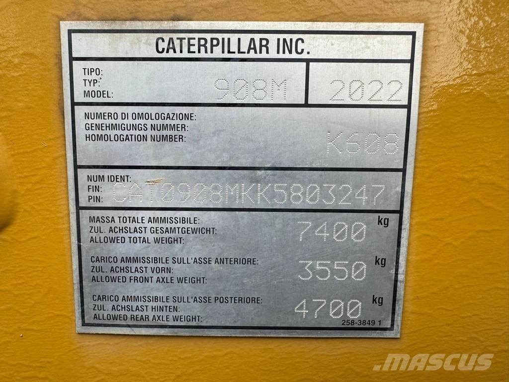 CAT 908M Utovarivači na točkove