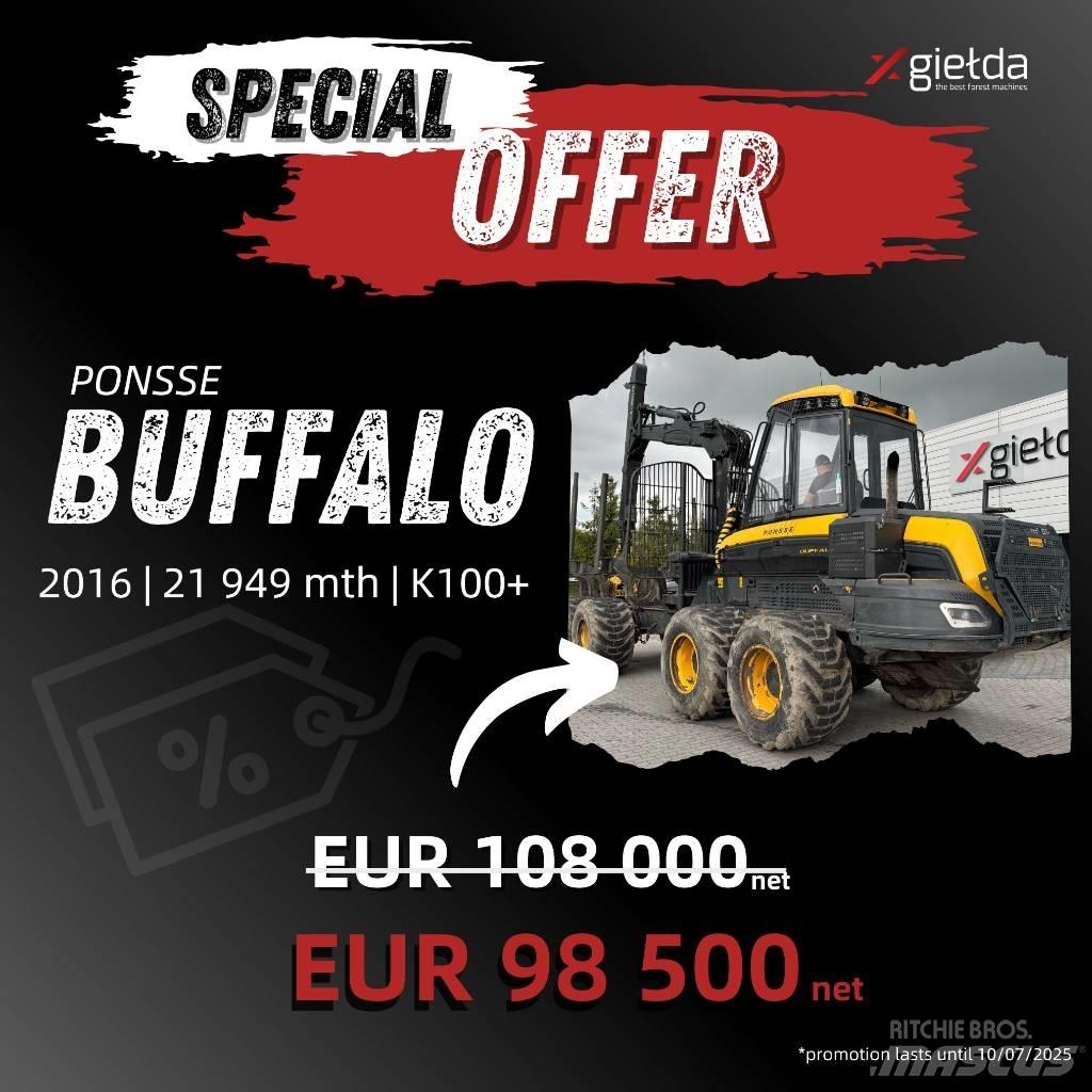 Ponsse Buffalo Forvarderi