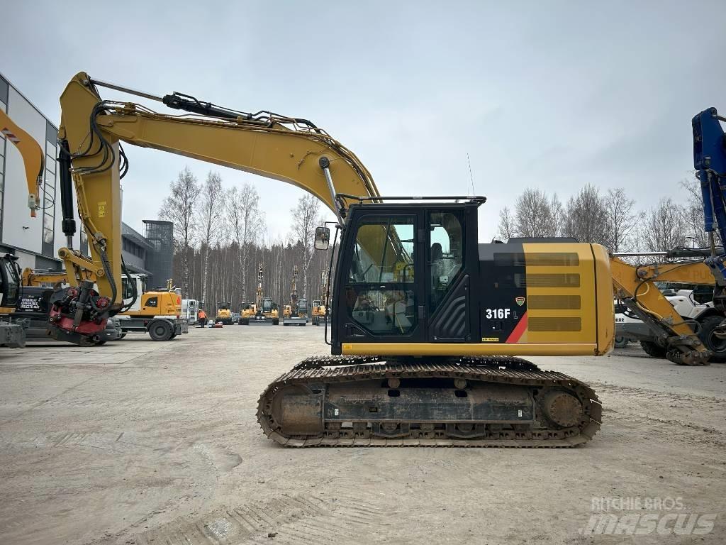 CAT 316 FL Bageri guseničari