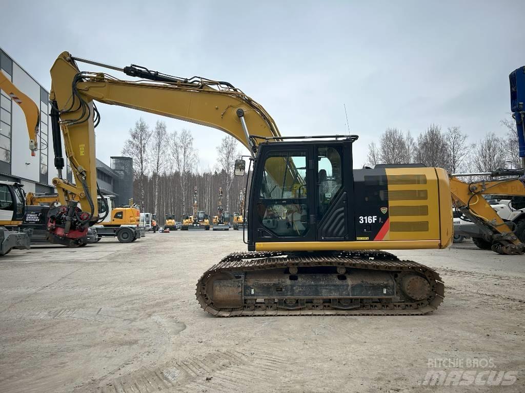 CAT 316 FL Bageri guseničari