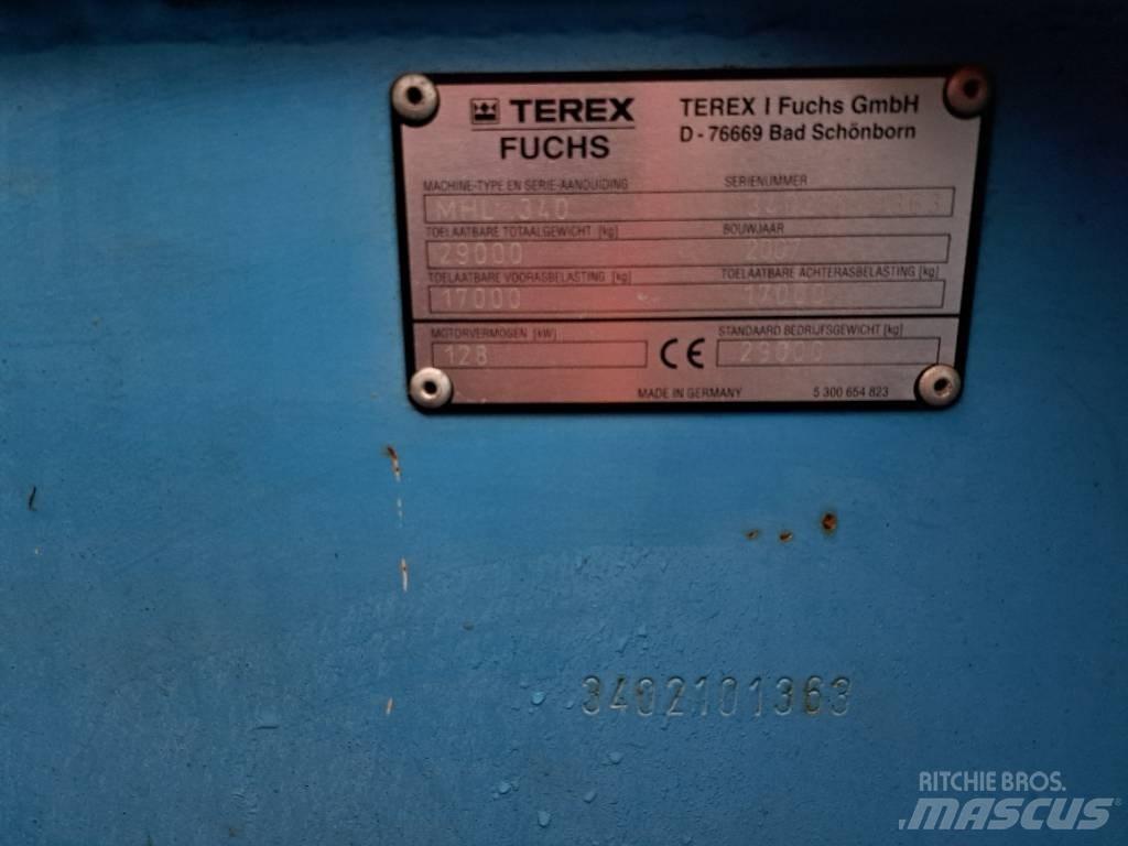 Fuchs MHL340D Bageri za prenos primarnih/sekundarnih sirovina
