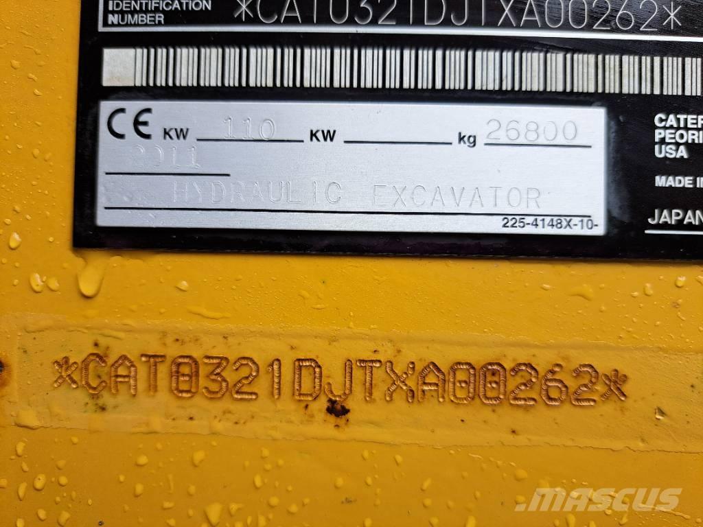 CAT 321 D Bageri guseničari