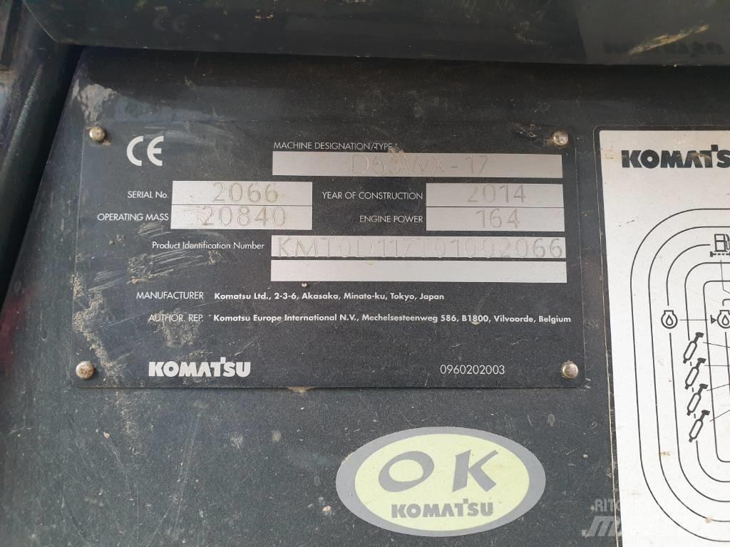 Komatsu D 65 WX-17 Buldožeri guseničari