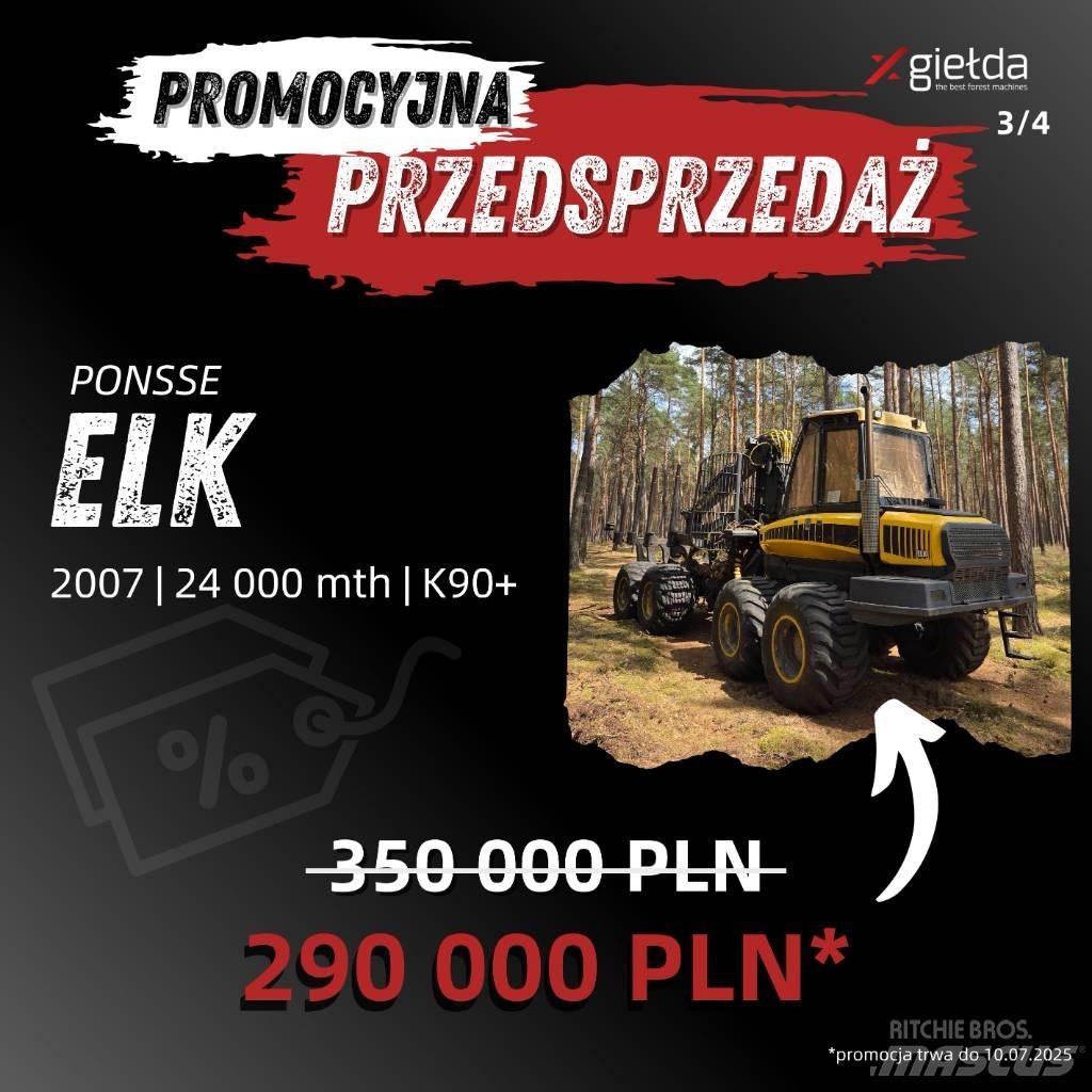Ponsse Elk Forvarderi