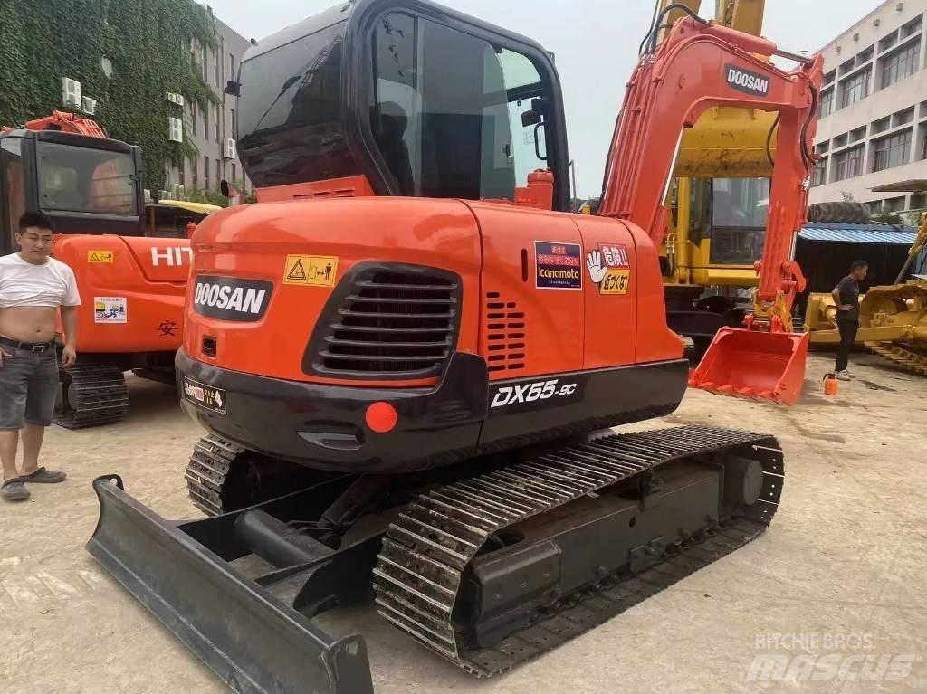 Doosan DX55-9C Bageri guseničari