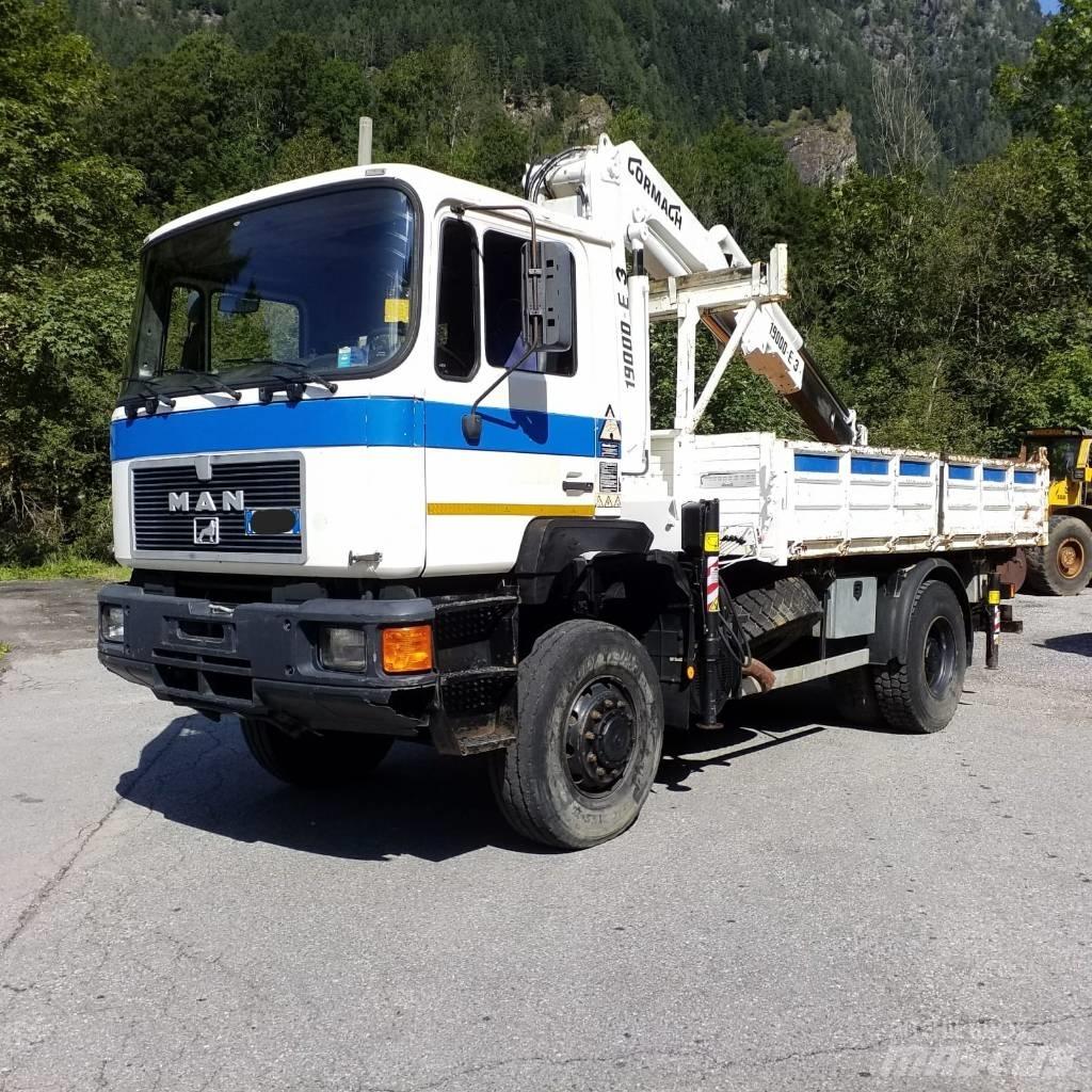 MAN 19.372 Kiperi kamioni