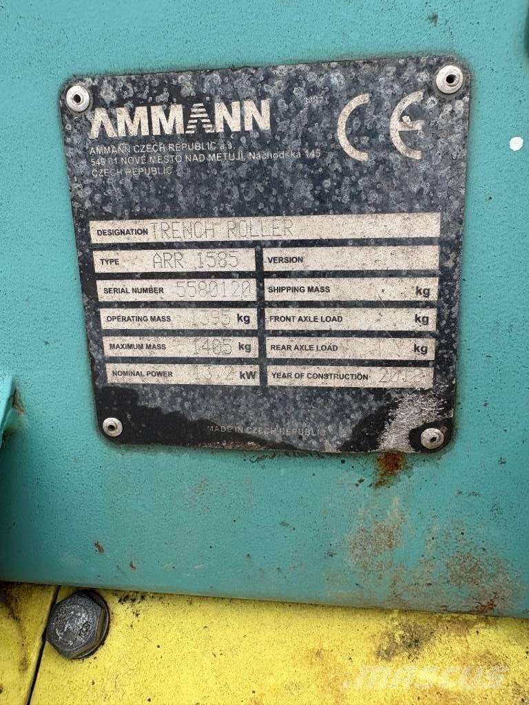 Ammann ARR 1585 Ostali valjci