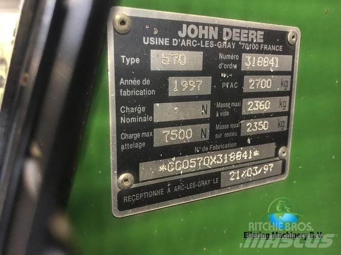 John Deere 570 Kombajni za stočnu hranu