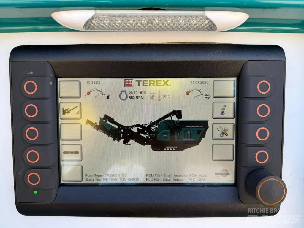 Powersceen TP290SR Mobilne drobilice