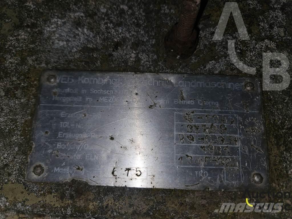 Fortschritt E281C Kombajni za stočnu hranu