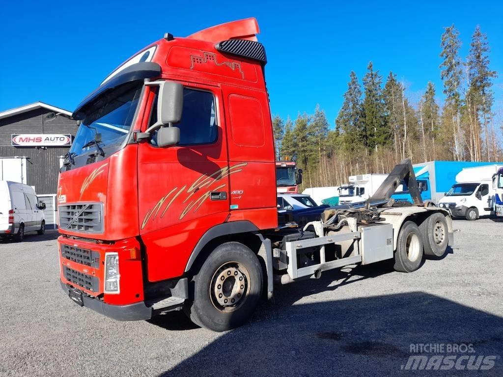 Volvo FH 13 480 Rol kiper kamioni sa kukom za podizanje tereta