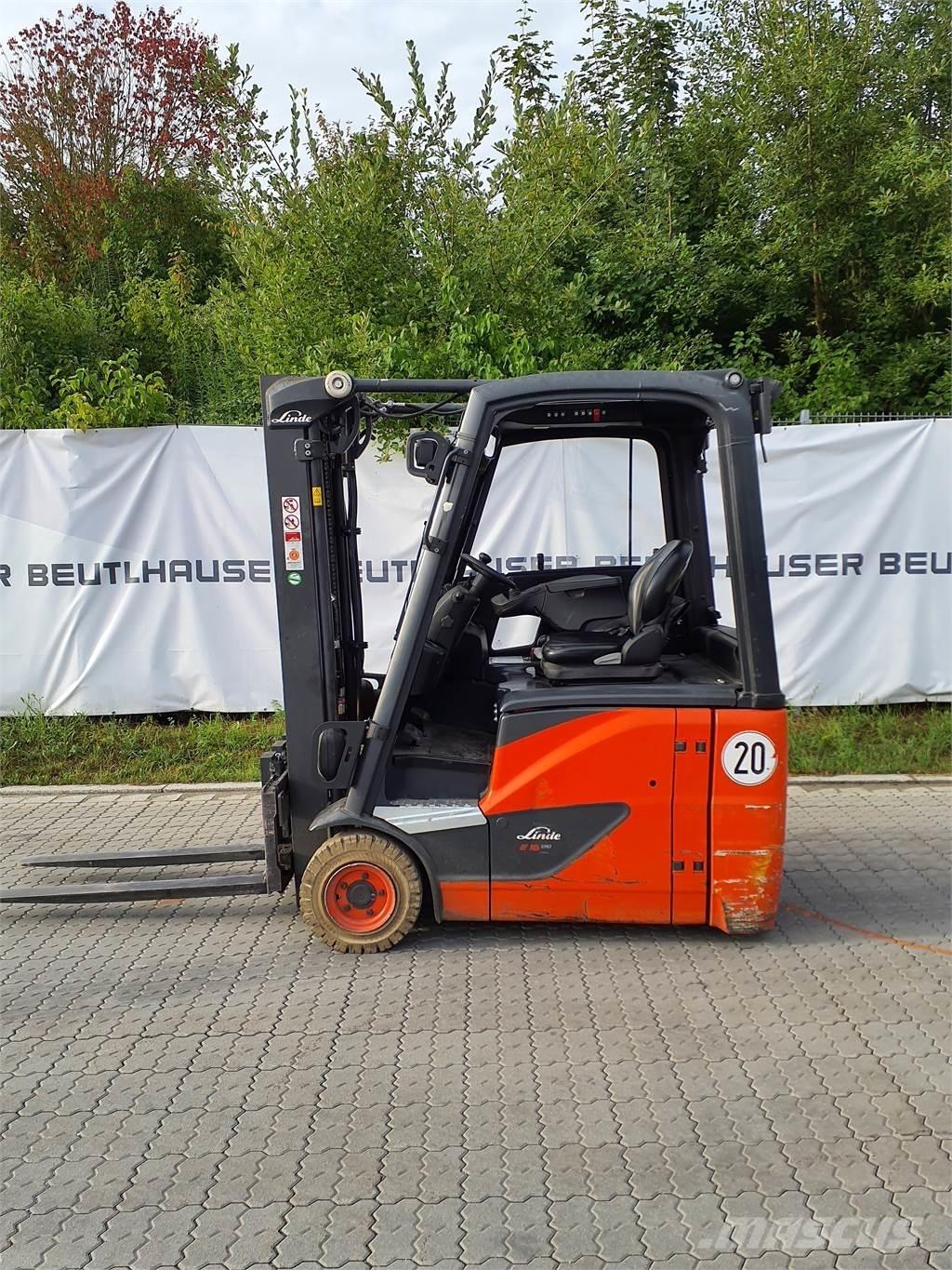 Linde E16 Električni viljuškari