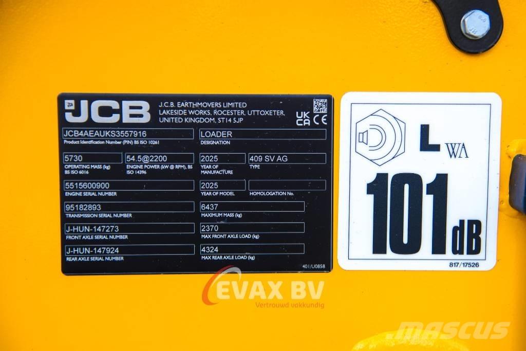 JCB 409 Utovarivači na točkove