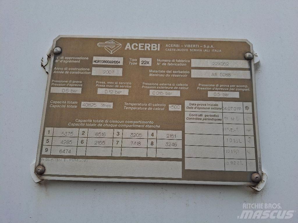 Acerbi ASO64003SP Poluprikolice cisterne