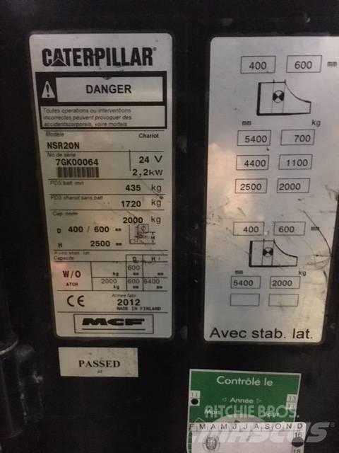 CAT NSR20N Samopogonski ručni viljuškari