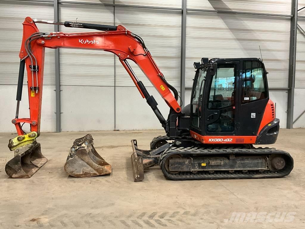 Kubota KX 080-4 A 2 Midi bageri 7t – 12t