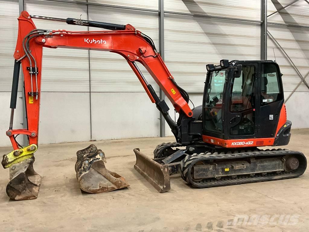 Kubota KX 080-4 A 2 Midi bageri 7t – 12t