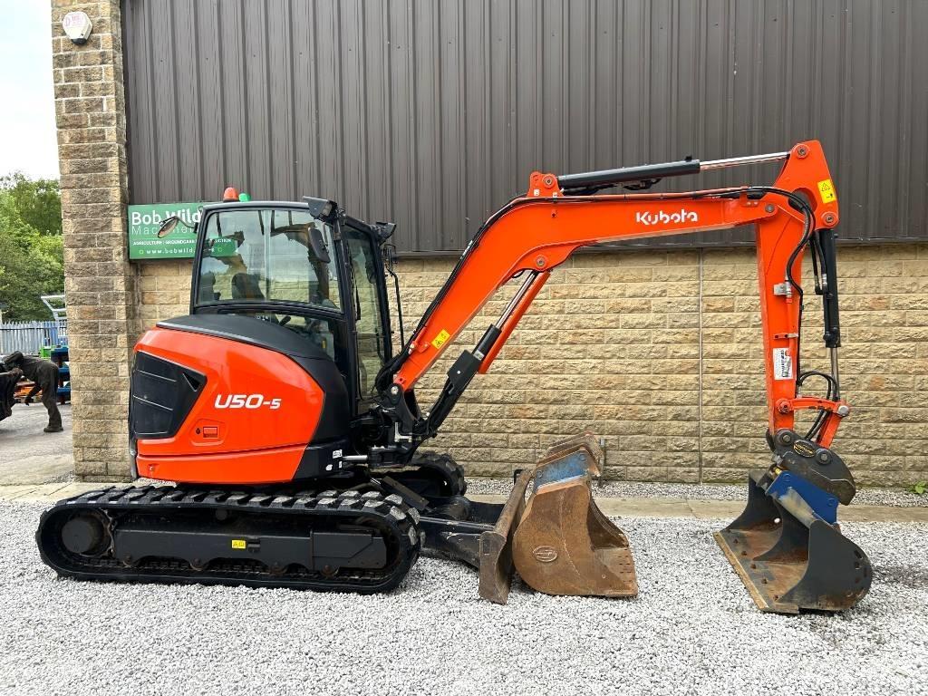 Kubota U50-4 Mini bageri < 7t