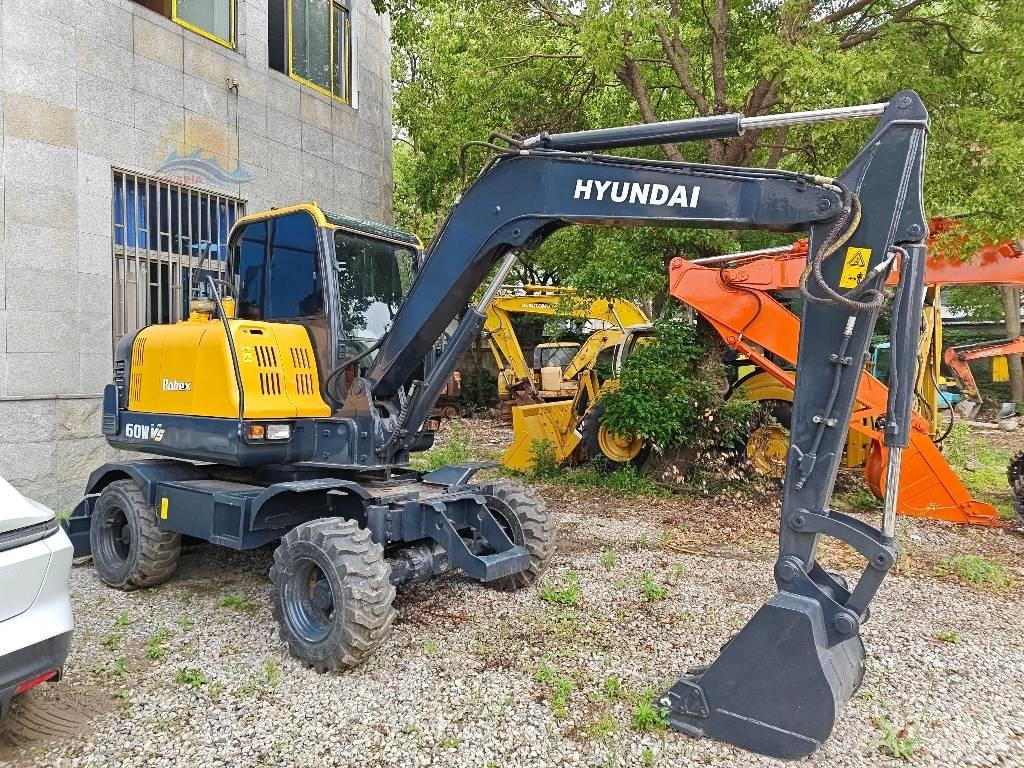 Hyundai R 60W Bageri točkaši