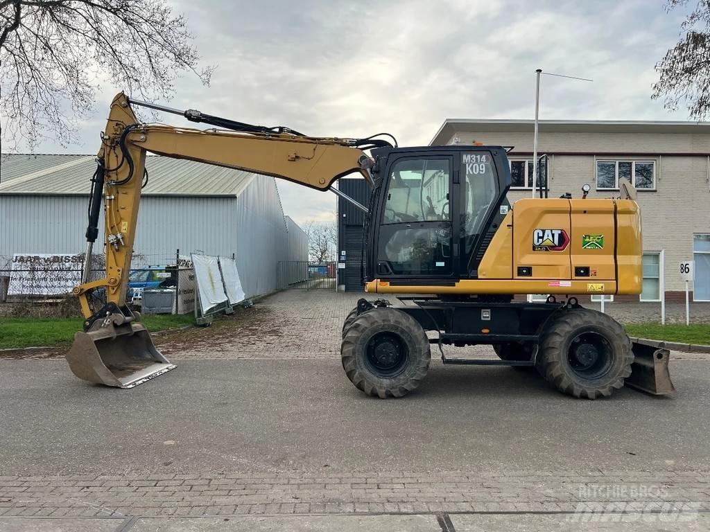 CAT 314 Next gen Bageri točkaši