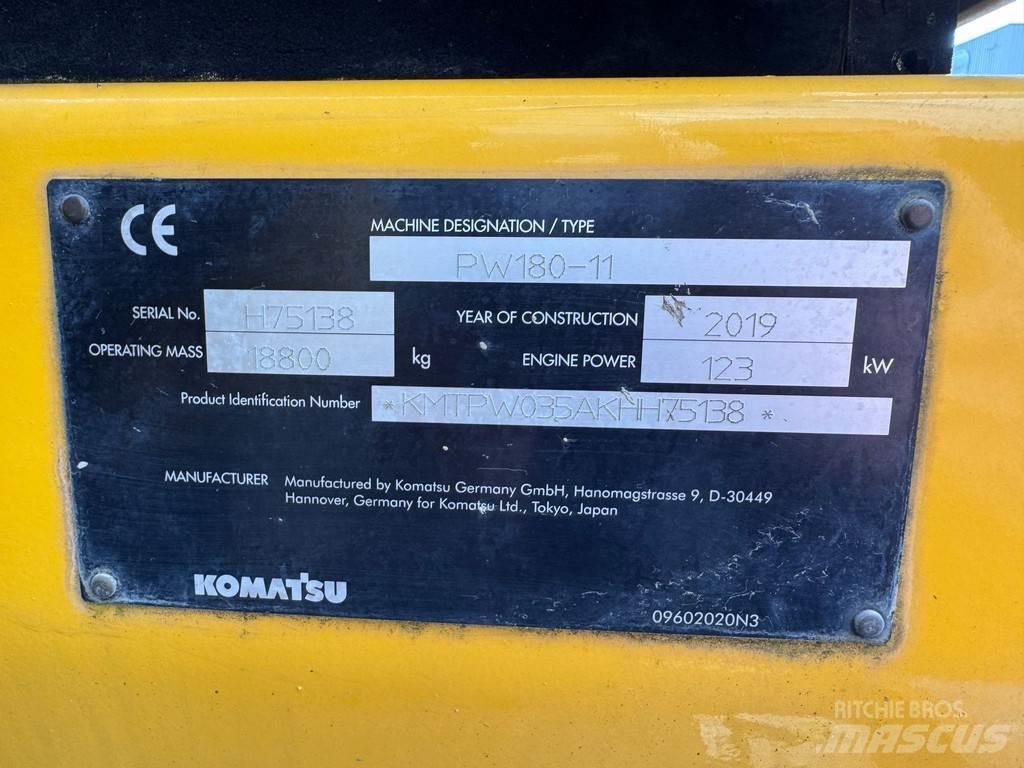 Komatsu PW180-11 Bageri točkaši