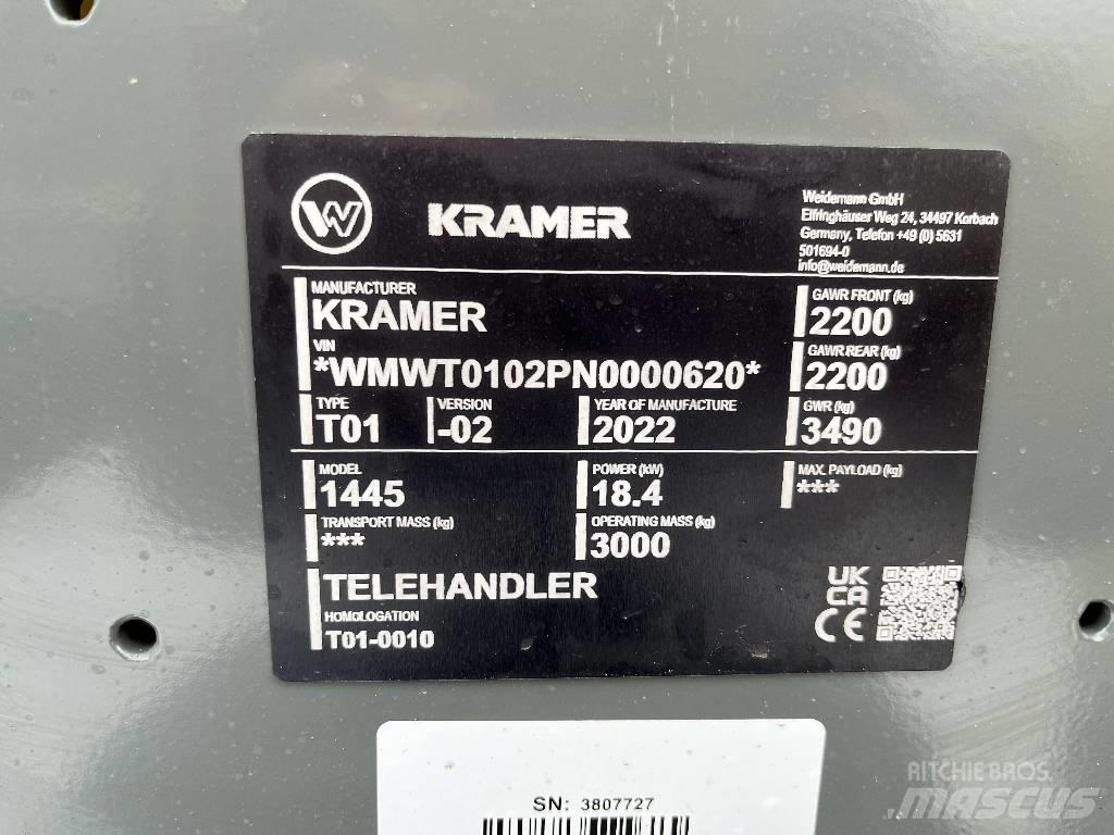 Kramer 1445 Teleskopski utovarivači točkaši