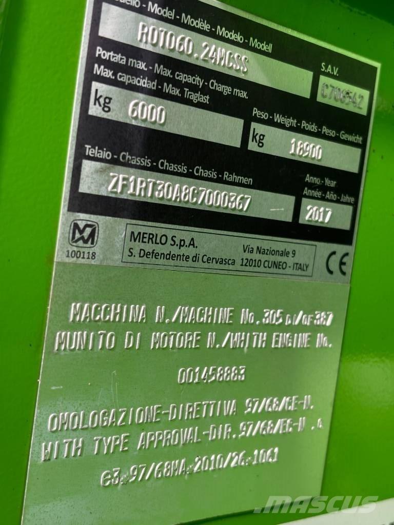 Merlo Roto 60.24 Teleskopski viljuškari
