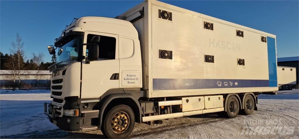 Scania R450 Kamioni za prevoz životinja