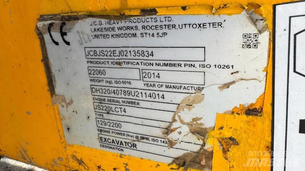 JCB JS 220 LC Bageri guseničari