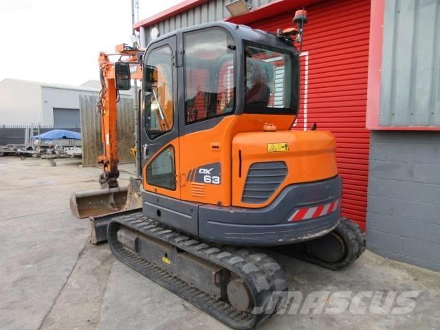 Doosan DX 63-3 Mini bageri < 7t