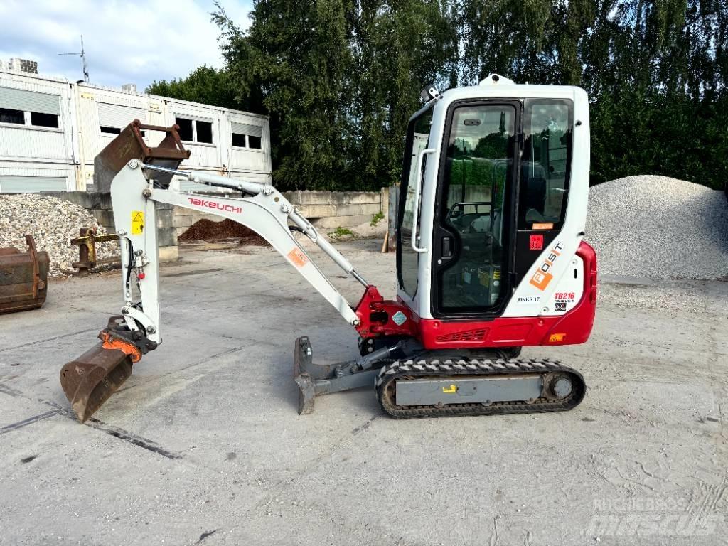 Takeuchi TB 216 Mini bageri < 7t