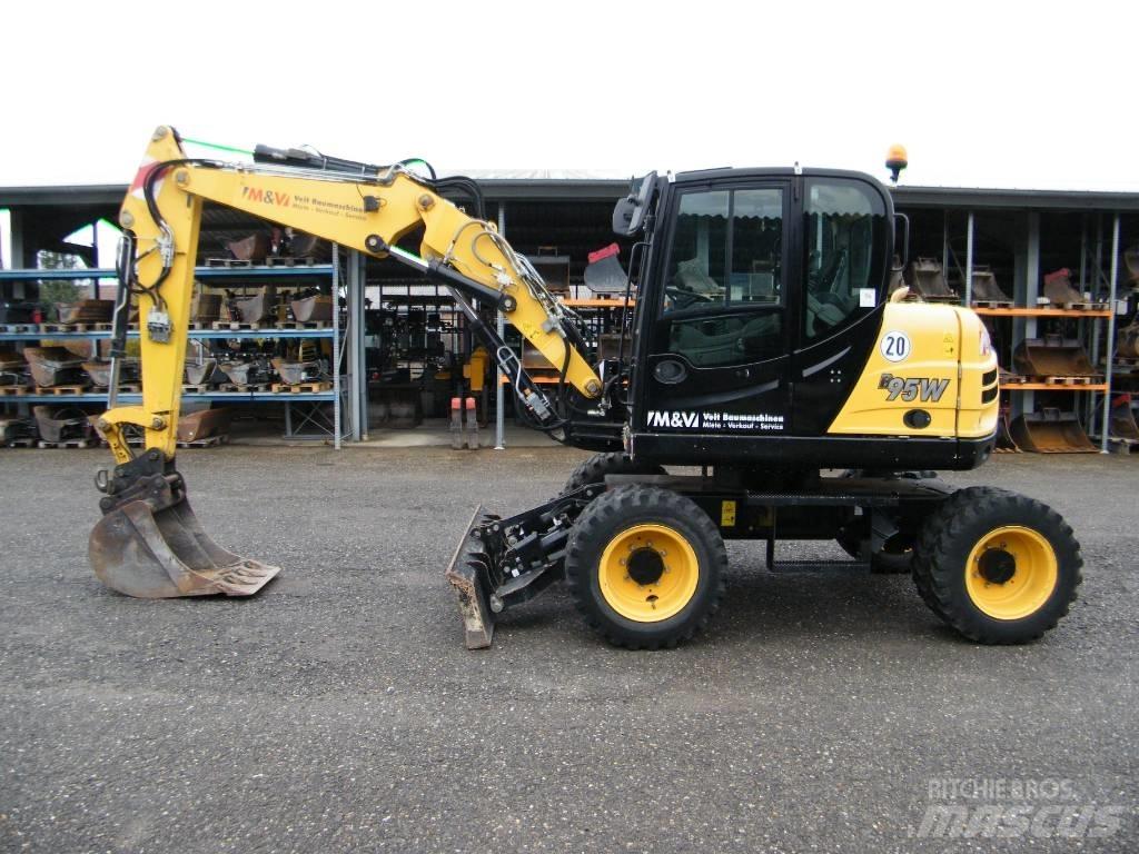 Yanmar B95W Bageri točkaši